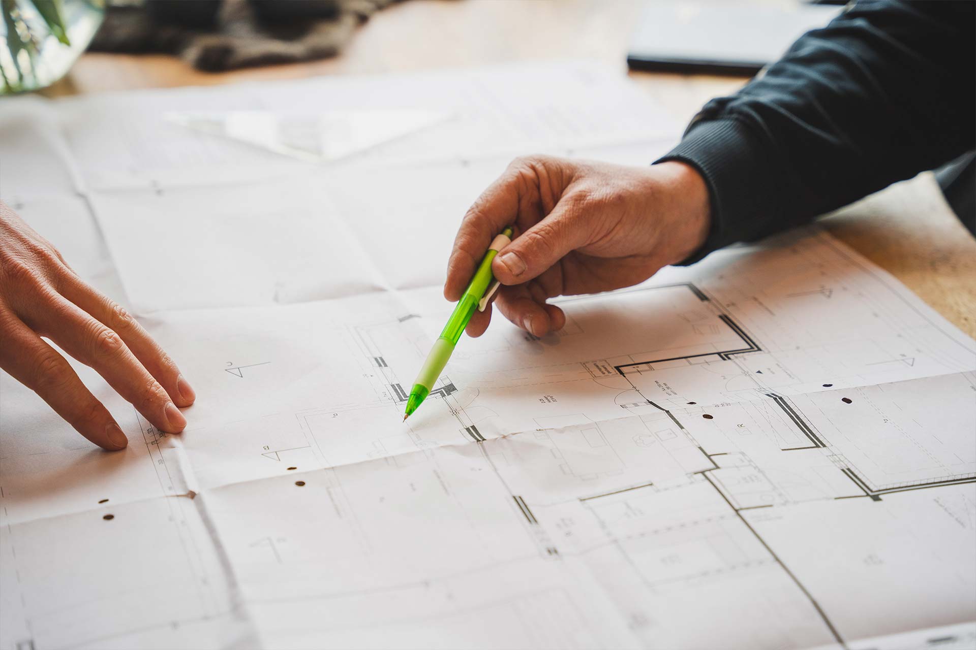 Van Griensven tekent de verbouwing